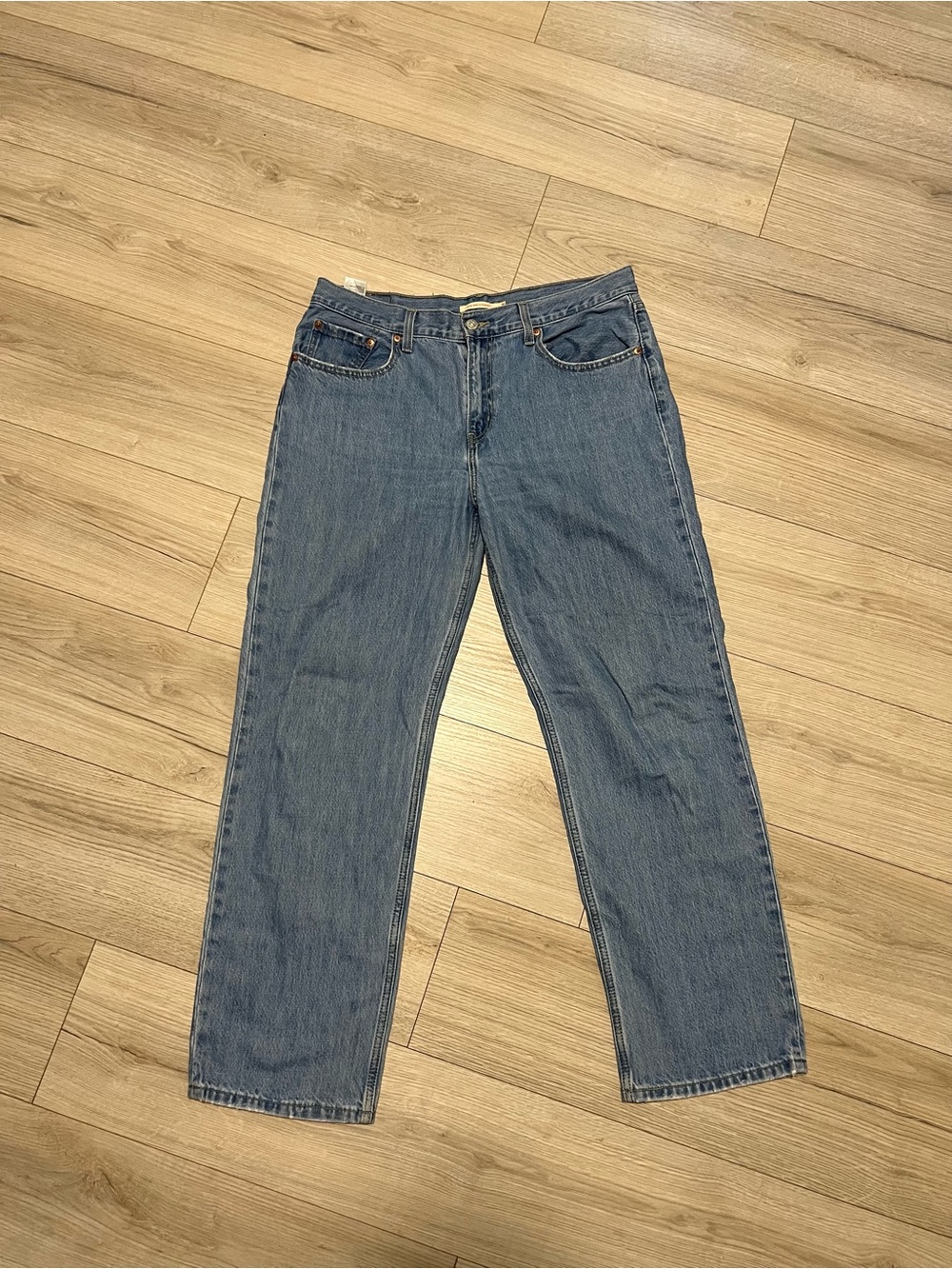 Levi's Straight Leg Jeans - Blue Denim